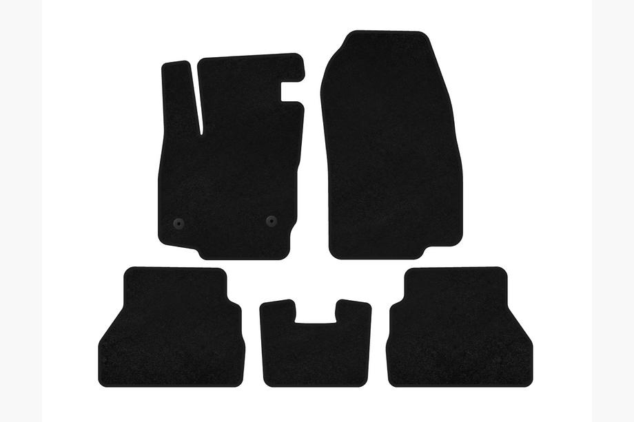 Ford B-Max 2012-2017 Textil Fußmatten Premium (Schwarz) Image