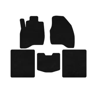 Textil Fußmatten Premium (2015-2019, 5-Sitzer, Schwarz) Foto 1