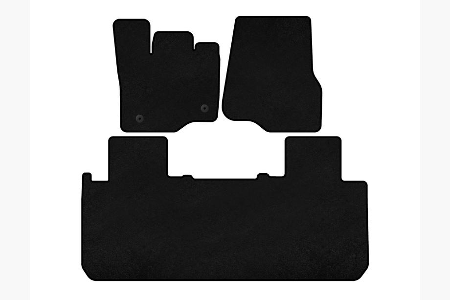 Ford F-150 2014-2021 Textil Fußmatten Premium (Schwarz) Foto 1