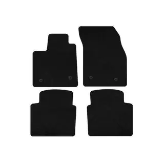 Textil-Fußmatten Premium (SW, Schwarz) Foto 1