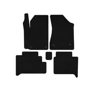 Textil-Fußmatten Premium (HB, Schwarz)