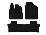 Honda Pilot 2015-2022 Textil Fußmatten Premium (2 Reihen, Schwarz) Foto 1