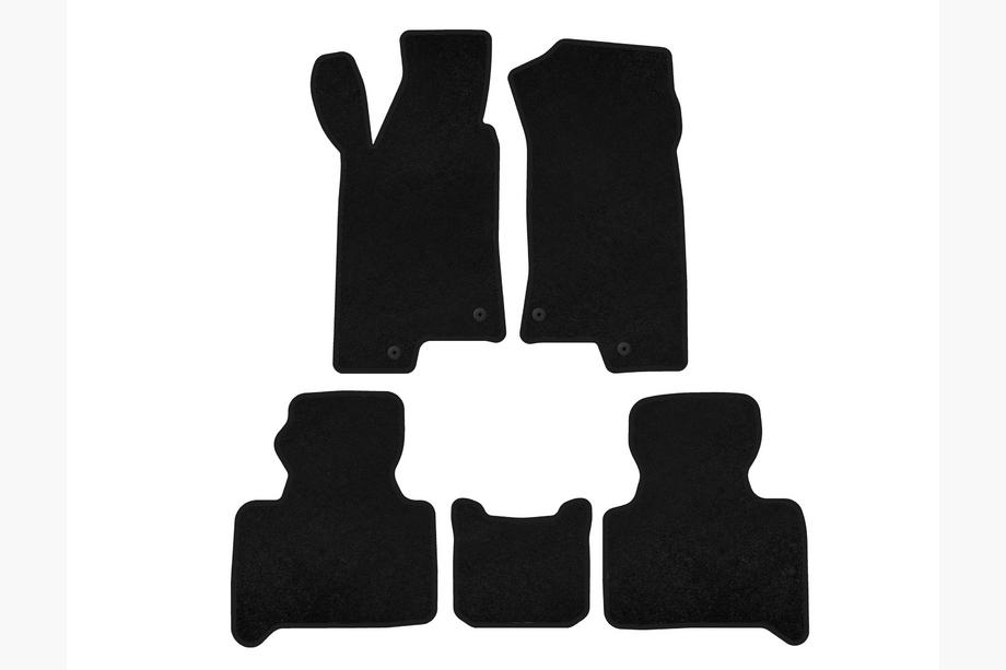 Hummer H3 2005-2010 Textil Fußmatten Premium (Schwarz) Image