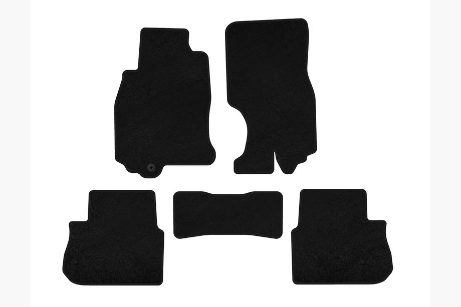 Infiniti FX 2003-2008 Textil Fußmatten Premium (Schwarz) Image