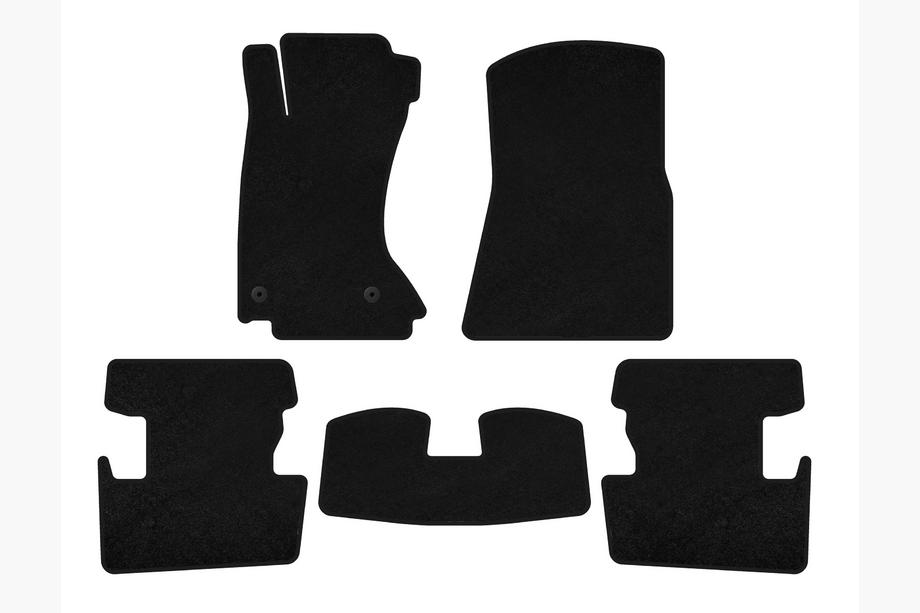 Lexus IS 2005-2013 Textilfußmatten Premium (Allrad, Schwarz) Image