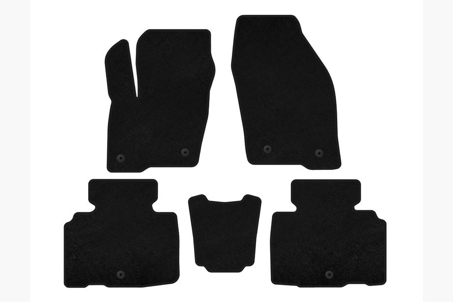Lincoln MKX 2015- Textil Fußmatten Premium (Schwarz) Image