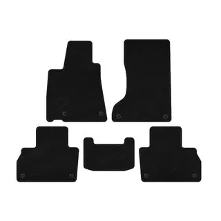 Textil Fußmatten Premium (Schwarz)