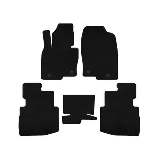 Textil Fußmatten Premium (2 Reihen, 7-Sitzer, Schwarz) Foto 1