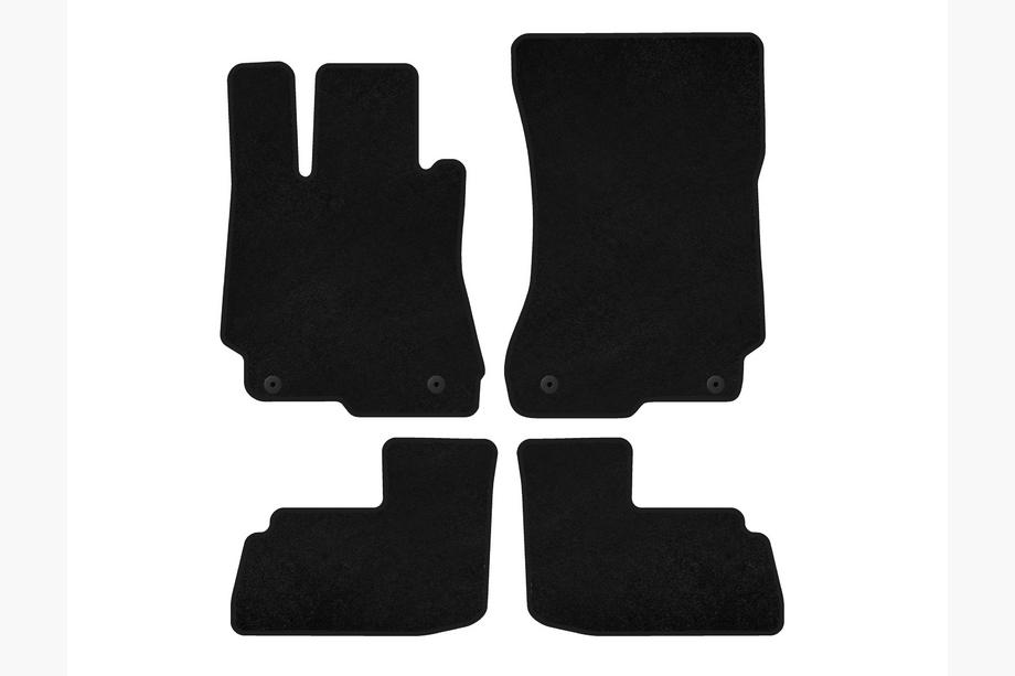 Mercedes CL-class C216 2006-2014 Textil Fußmatten Premium (schwarz) Foto 1