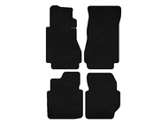 Mercedes W123 1975-1986 Textil Fußmatten Premium (schwarz) Foto 1