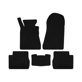 Textil-Fußmatten Premium (SD, Schwarz)