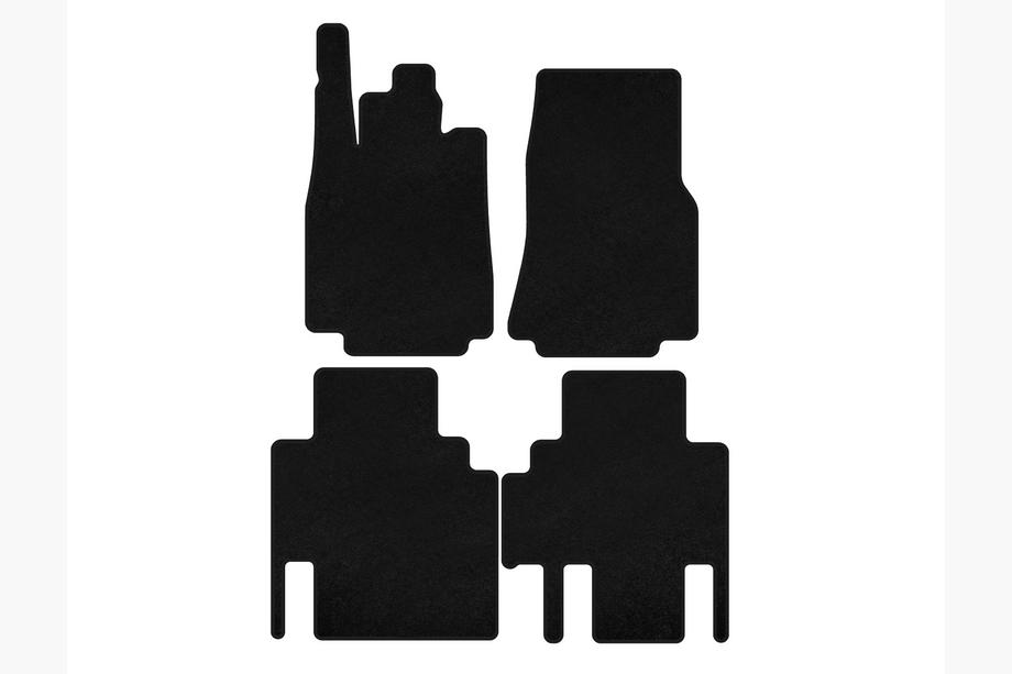 Mercedes Vaneo W414 2001-2005 Textil Fußmatten Premium (schwarz) Image