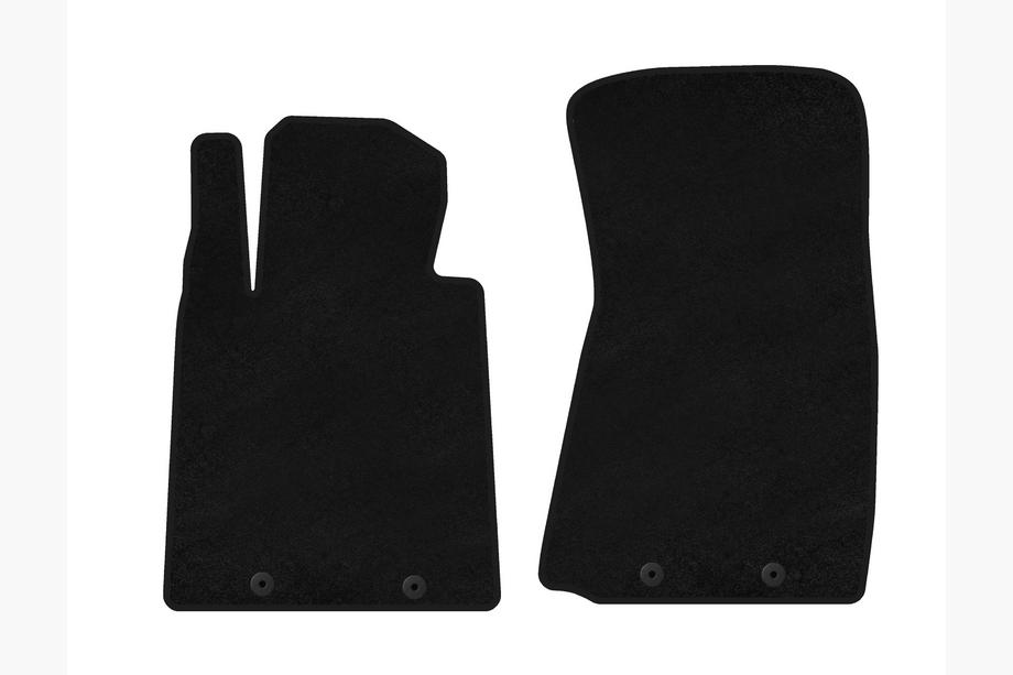 Nissan 370Z 2008-2021 Textil Fußmatten Premium (Coupé, Schwarz) Foto 1