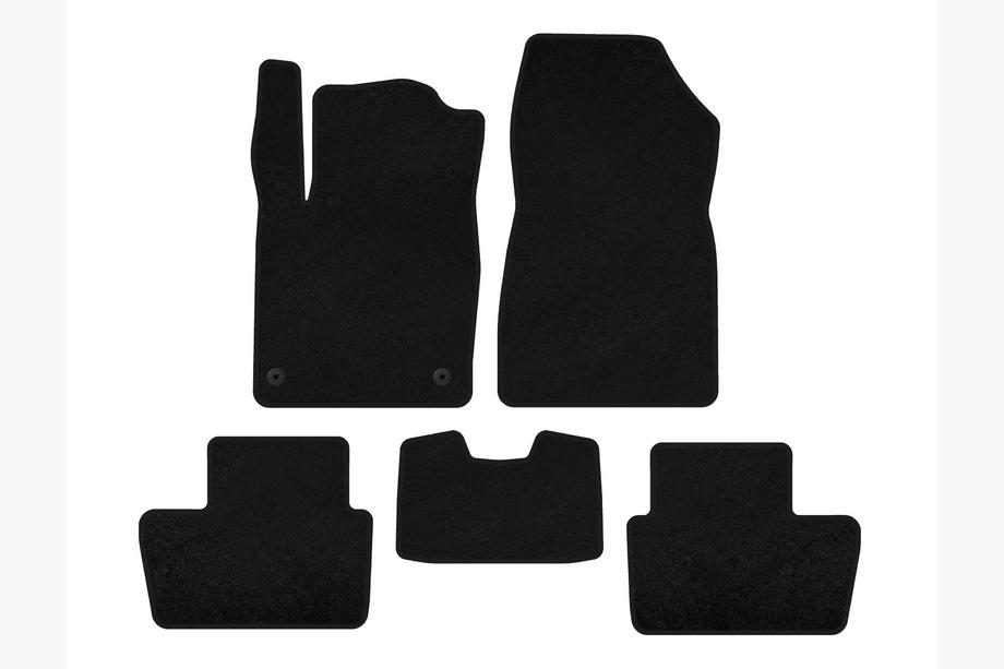 Nissan Juke 2020- Textil Fußmatten Premium (Schwarz) Image