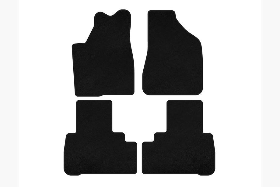 Nissan Murano 2002-2008 Textil Fußmatten Premium (Schwarz) Image