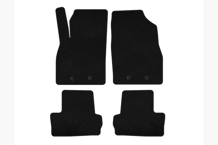 Opel Ampera 2011-2016 Textil Fußmatten Premium (LB, Hybrid, Schwarz) Image