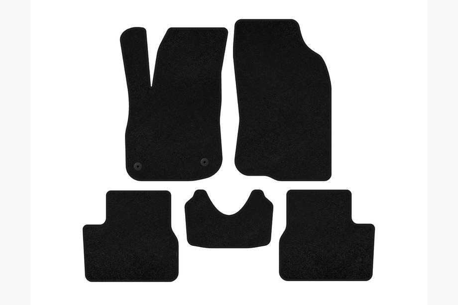 Peugeot 2008 2013-2019 Textil Fußmatten Premium (Schwarz) Foto 1