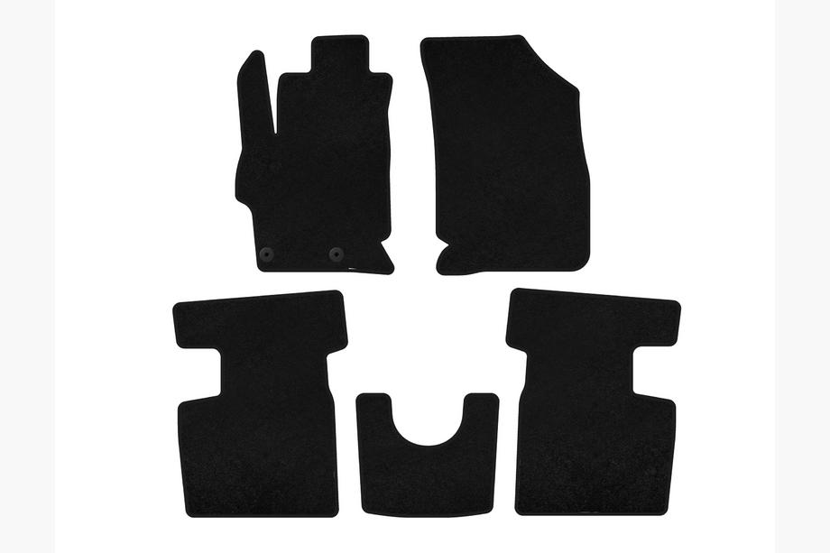 Peugeot 301 2012- Textil Fußmatten Premium (2017+, SD, Schwarz) Image