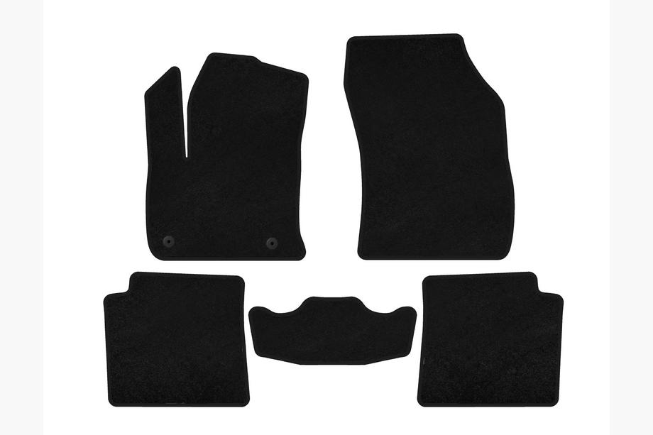 Peugeot 2008 2019- Textil-Fußmatten Premium V1 (Elektro, Schwarz) Foto 1
