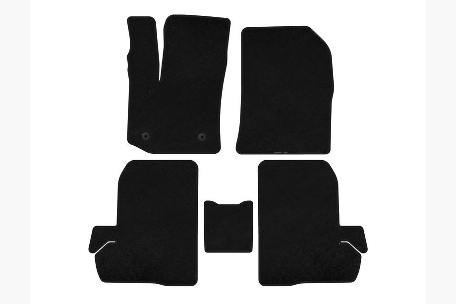 Renault Dokker 2013-2022 Textil Fußmatten Premium (Schwarz) Image
