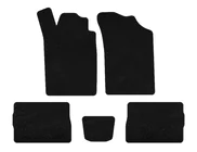 Renault Symbol 1999-2008 Textil-Fußmatten Premium (SD, Schwarz) Foto 1