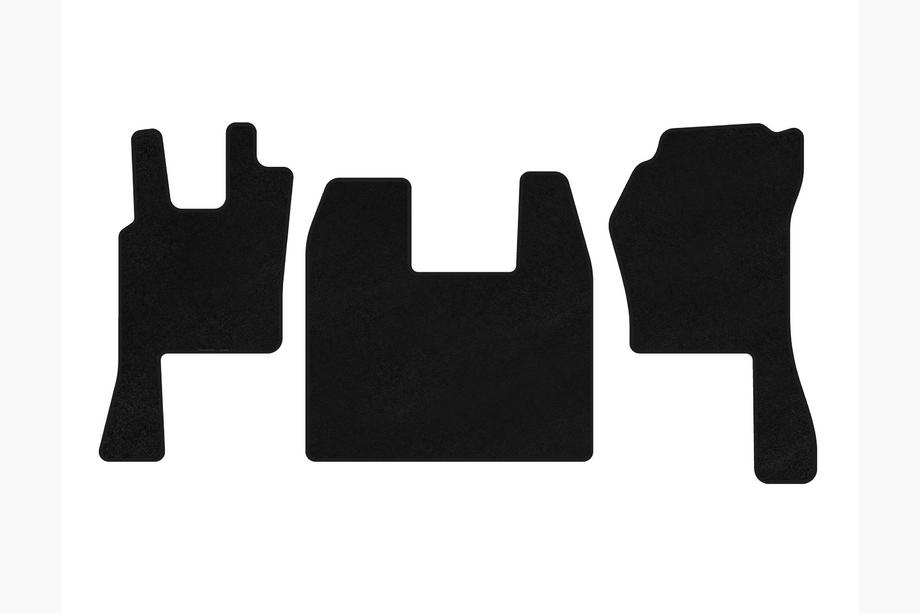Scania P Series 2004-2017 Textil Fußmatten Premium (schwarz) Image