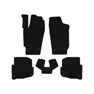 Textil-Fußmatten Premium (SD, Schwarz) Skoda Fabia 2000-2007 Foto 1