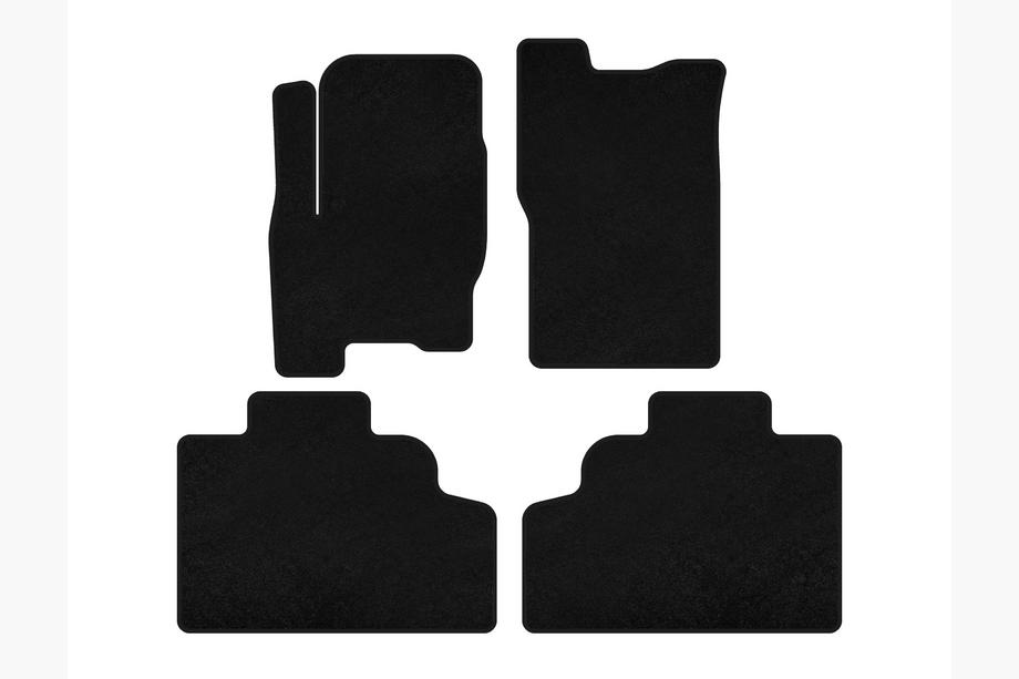 SsangYong Korando 1997-2006 Textil Fußmatten Premium (schwarz) Image
