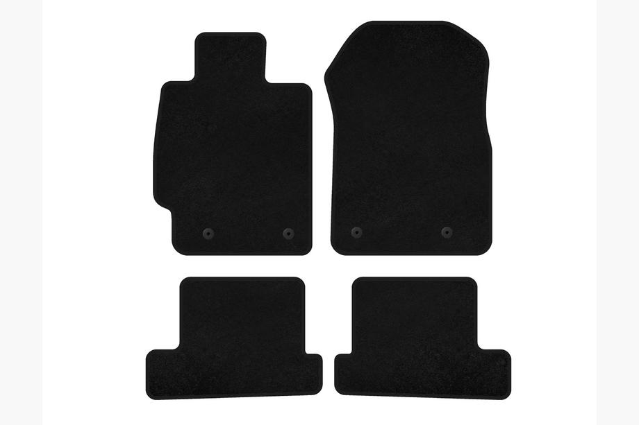 Subaru BRZ 2012-2021 Textil Fußmatten Premium (Coupé, Schwarz) Image