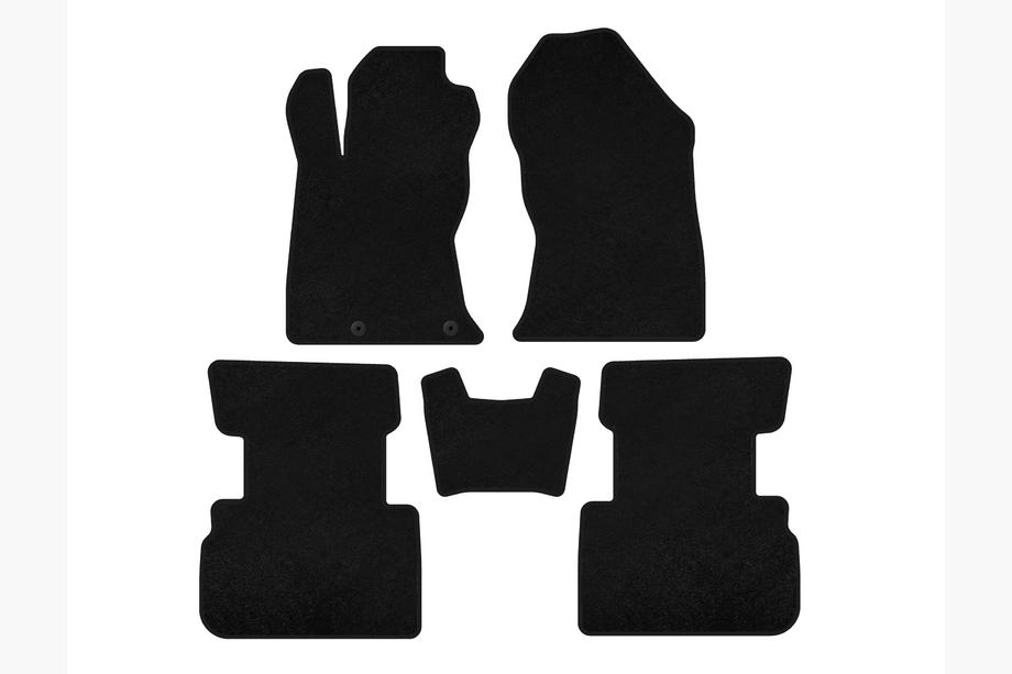 Subaru Forester 2018-2024 Textil Fußmatten Premium (Schwarz) Image