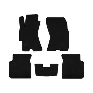 Textil Fußmatten Premium (Schwarz)