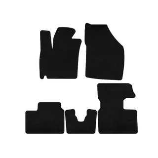 Textil Fußmatten Premium (2016-2020, HB, Schwarz)