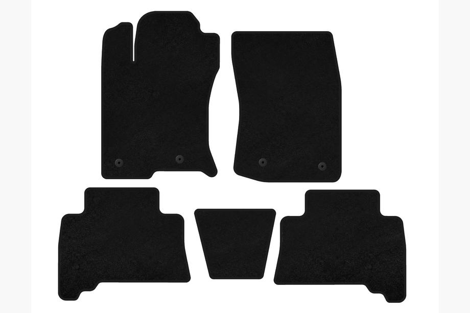 Toyota 4Runner 2009-2024 Textil Fußmatten Premium (2009-2014, Schwarz) Image