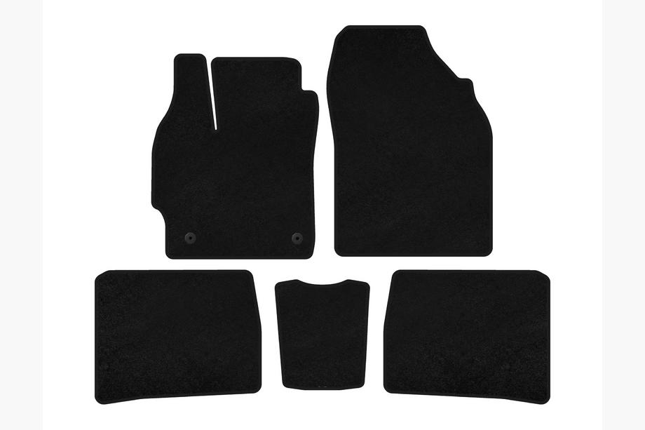 Toyota Prius 2009-2015 Textil-Fußmatten Premium (LB, Schwarz) Foto 1