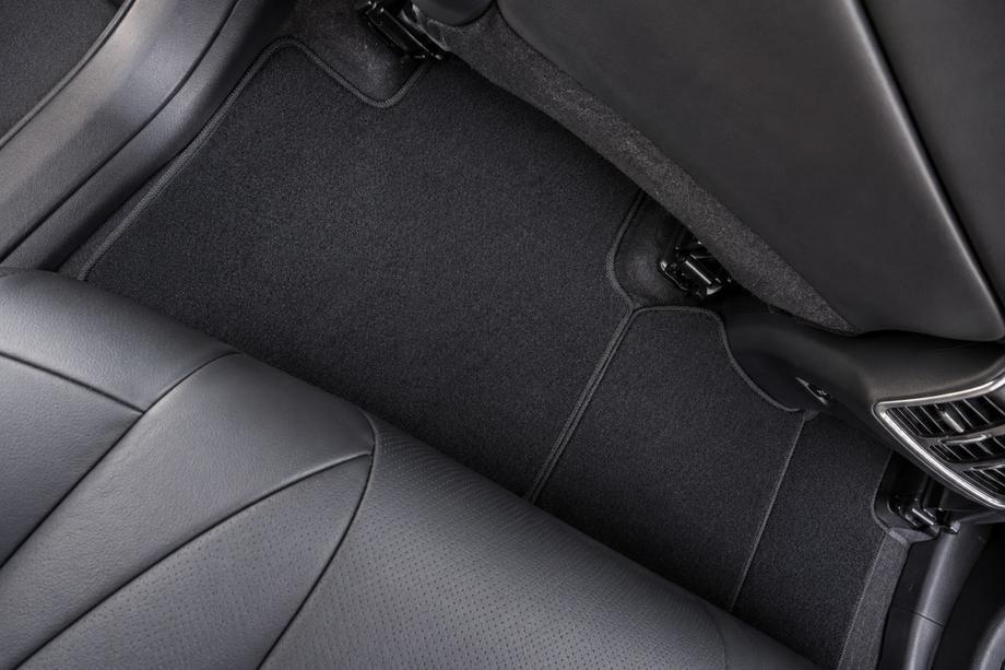 Toyota Rav 4 2019–2025 Textil Fußmatten Premium (Schwarz) Foto 3