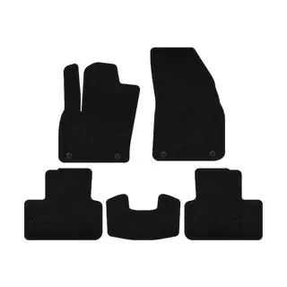 Textil Fußmatten Premium (Schwarz)