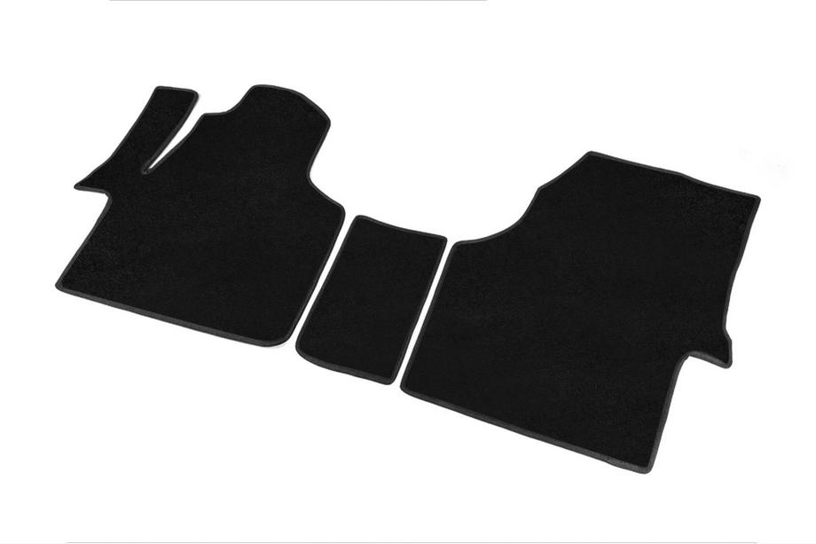 Mercedes Sprinter W906 2006–2018 Textil Fußmatten Classic V1 (schwarz) Foto 2