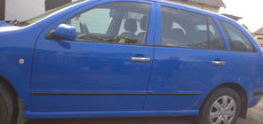 Skoda Fabia 2000-2007 Chrom Türgriffblenden (4 Stk, Edelstahl) OmsaLine - Italienischer Edelstahl Foto 1