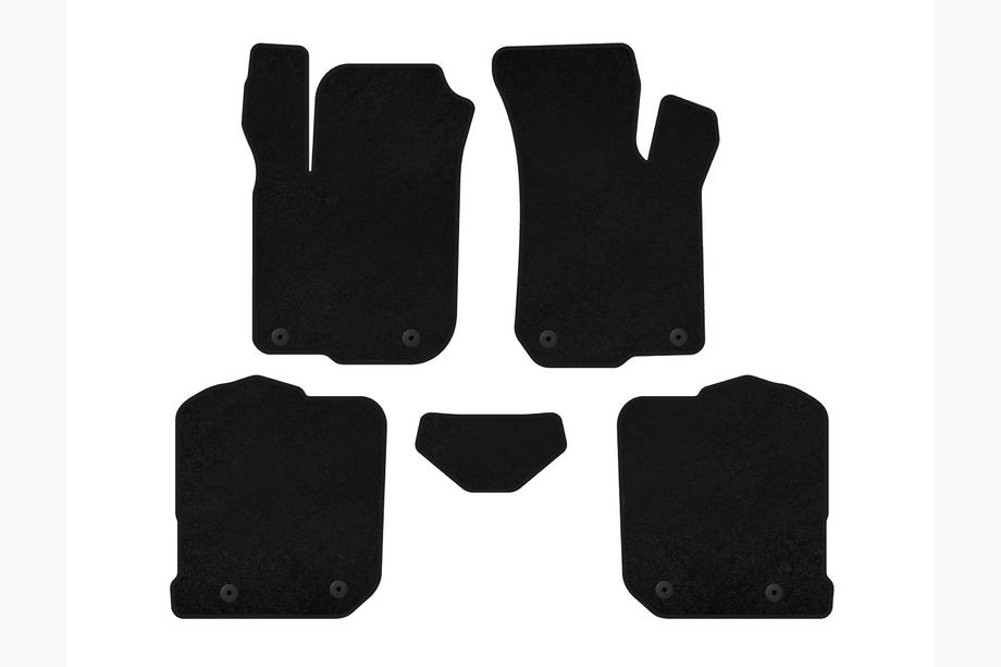 Audi A3 1996-2003 Textil Fußmatten Classic (HB, Schwarz) Image