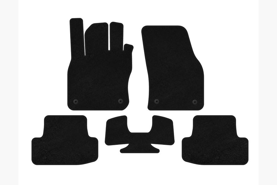 Audi Q2 2016- Textil Fußmatten Classic (Schwarz) Image