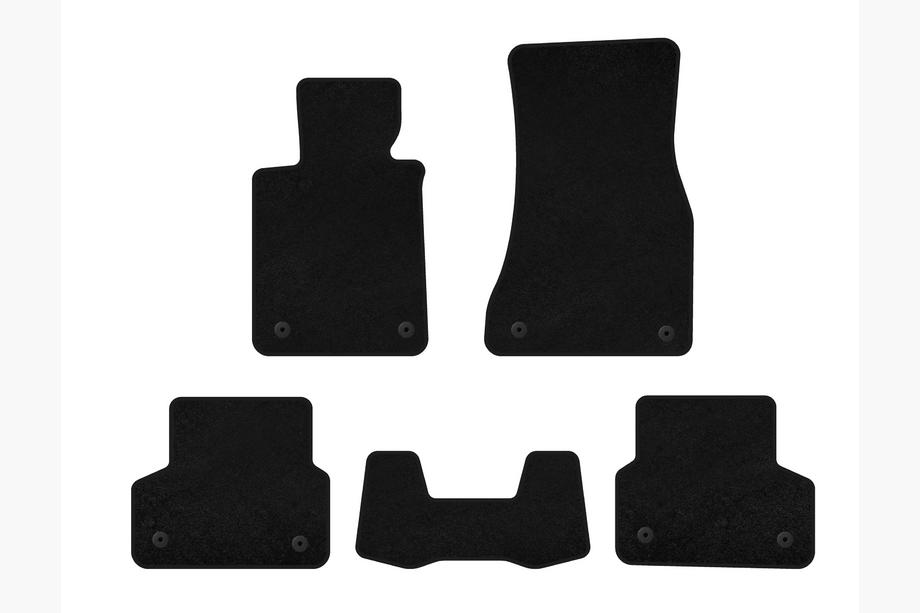 BMW 5er G30/G31 2017–2023 Textil Fußmatten Classic (schwarz) Foto 1