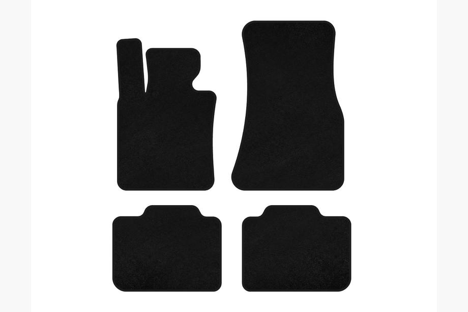 BMW 6 Series G32 2017- Textil Fußmatten Classic (Schwarz) Foto 1