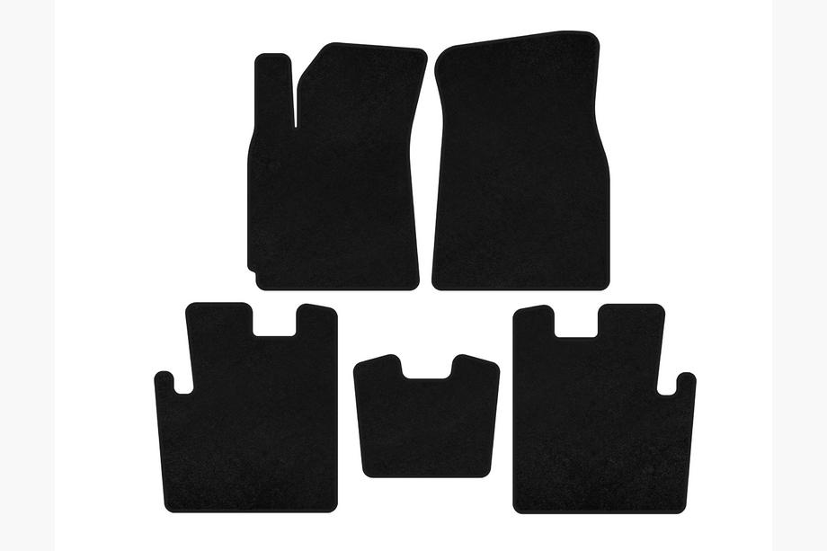 Chery Tiggo 1 2005-2016 Textil Fußmatten Classic (2009-2013, Schwarz) Image