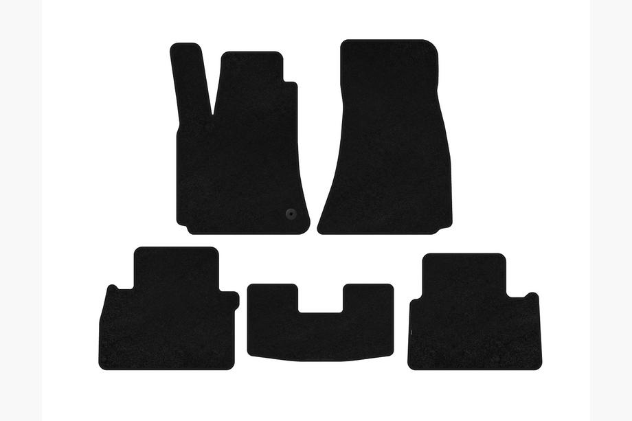 Chrysler C300 2004-2011 Textil-Fußmatten Classic (SD, Schwarz) Image