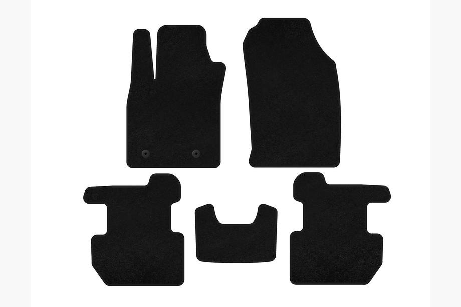 Ford Ecosport 2013-2022 Textil-Fußmatten Classic (2018-2022, Schwarz) Image