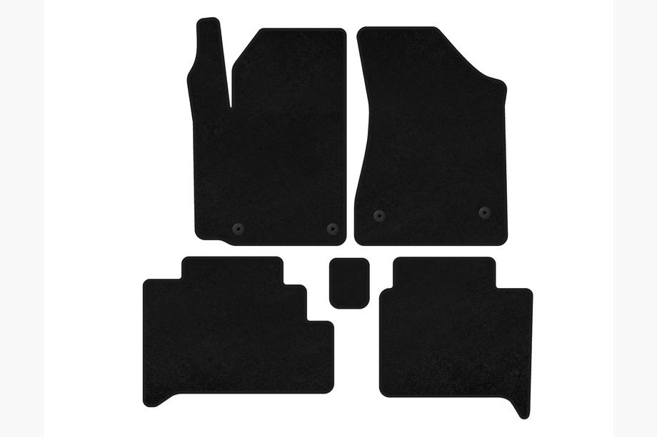 Geely GC-5 2010-2015 Textil Fußmatten Classic (HB, Schwarz) Image