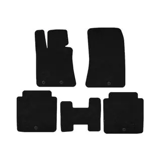 Textil Fußmatten Classic (schwarz)