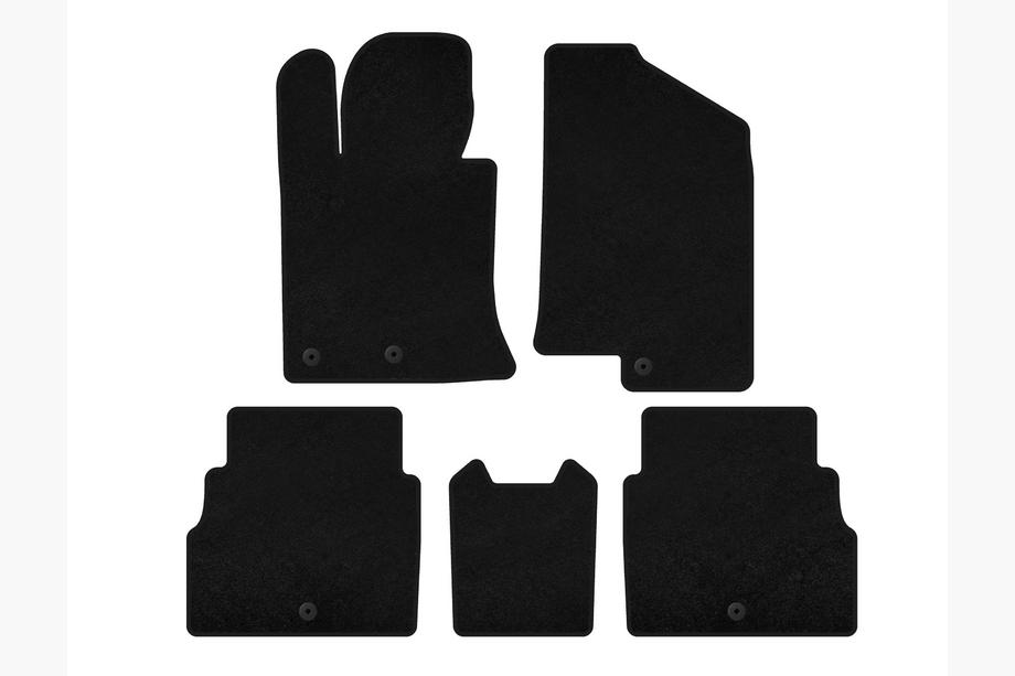 Hyundai Sonata YF 2010-2014 Textil Fußmatten Classic V2 (Schwarz) Image