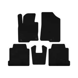 Textil Fußmatten Classic (schwarz)