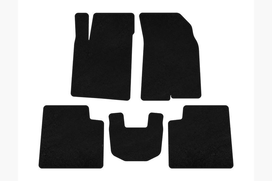 Kia Opirus 2003-2010 Textil Fußmatten Classic (schwarz) Image